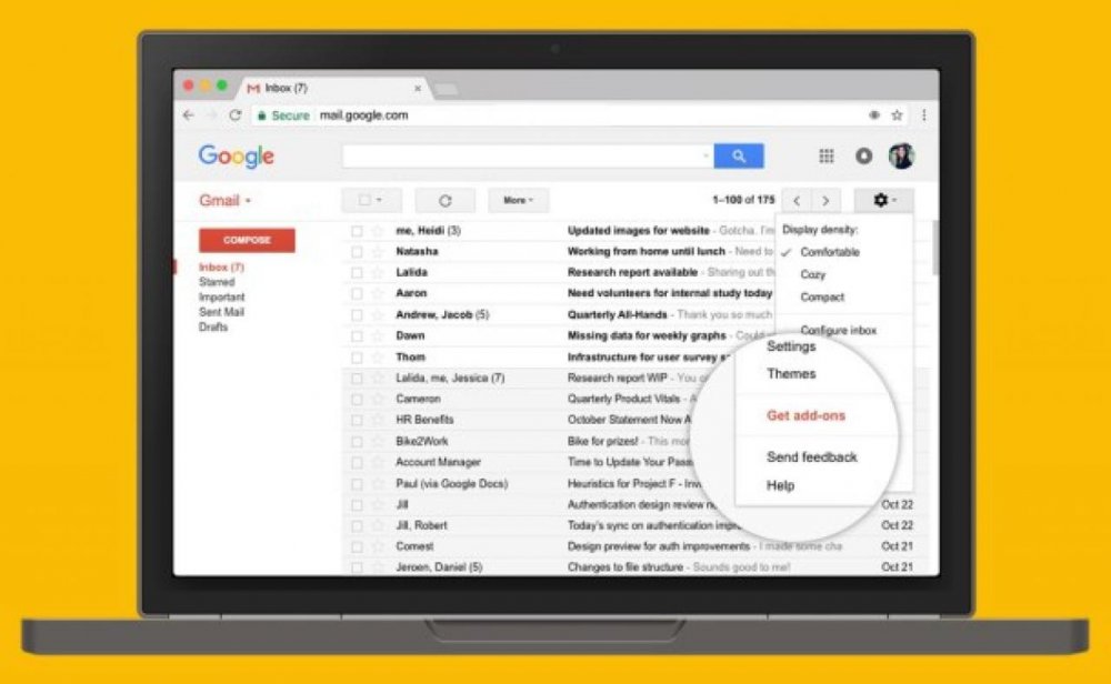 Gmail ofrece firmas con texto enriquecido